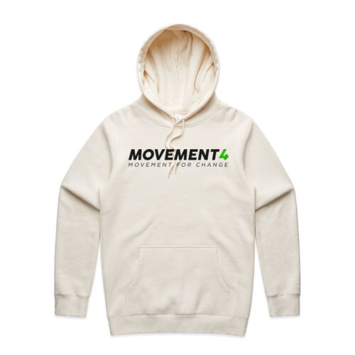 Ecru M4 Stencil Hoodie Thumbnail