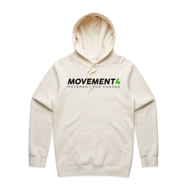 Ecru M4 Stencil Hoodie Thumbnail